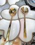 Комплект прибори за сервиране- 1 брой, вилица и 1 брой лъжица. ЦЕНА - 24 ЛВ, снимка 3