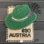 1753. Австрия 2018 ~ “ Народни носии и обичаи. Стирска шапка. ”, **, МNH 