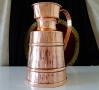 Страхотна медна кана,буренце,чиста червена мед 3 л. , снимка 6