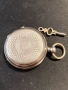 Швейцарски джобен часовник с посребрени капаци 1905г. с ключе - 10 РУБИНА - ПРОМОЦИЯ, снимка 13