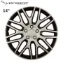 Сребристо-черни тасове Versaco Dakar за 14'' джанти, снимка 1