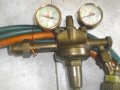 Оксижен Резак 33,5 см с 5м. Маркучи и Редуцир Вентил-2 Манометри/Клапан, снимка 7