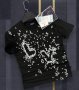Мъжка тениска Louis Vuitton-черна кодVL52H