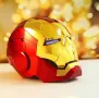Marvel Моторизирана маска Iron Man MK5 1:1 с гласова команда Роботизирана каска Железния човек, снимка 1