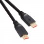 Кабел HDMI - HDMI 5м Ver:2.0 Ultra HD 4k2k/60p VCom SS001207 Черен Cable HDMI M/HDMI M