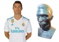 РАЗПРОДАЖБА 50% Статуетка на Cristiano Ronaldo (Кристиано Роналдо) футбол