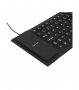 КЛАВИАТУРА, СИЛИКОНОВА, УСТОЙЧИВА НА ЗАЛИВАНЕ, ПРАХ И УДАРИ, USB ЧЕРНА - код 0081, снимка 4