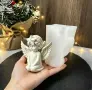3D Ангел със звезда силиконов молд форма свещи гипс сапун смола фондан декорация торта , снимка 3