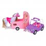 Кукла Барби с джип, каравана и кон, снимка 1