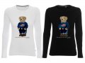  Дамска блуза Ralph Lauren Polo Bear принт Модели и размери , снимка 9