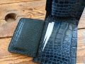 Ръчно изработен мъжки кожен портфейл , снимка 3