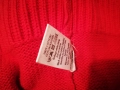 Нов дамски червен пуловер M L размер, снимка 4