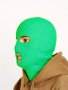 Зимна шапка маска - Green Neon Balaclava, снимка 2