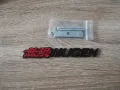 Honda Mugen черна емблема за решетка, снимка 1
