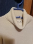 Дамски пуловер с поло яка в бежов цвят , снимка 5
