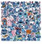 50 бр Лило и Стич lilo stitch самозалепващи лепенки стикери за украса декор картонена торта парти, снимка 6