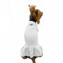 Булчинска рокля за куче Булчински рокли за кучета Сватбена рокля за куче Сватбени кучешки рокли
