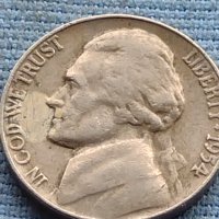 Стара монета 5 цента 1954г. САЩ рядка за КОЛЕКЦИОНЕРИ 40403, снимка 6 - Нумизматика и бонистика - 42729959