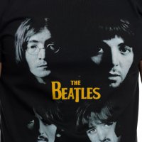 Нова мъжка тениска с дигитален печат на музикалната група The Beatles, снимка 2 - Тениски - 28317049