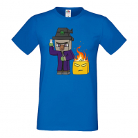 Мъжка тениска майнкрафт Minecraft Witch,Minecraft,Игра,Забавление,подарък,Изненада,Рожден Ден., снимка 4 - Тениски - 36496780