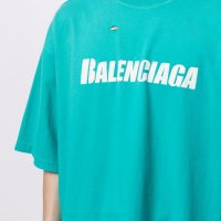 BALENCIAGA Destroyed Flatground Logo Print Oversized Мъжка / Дамска Тениска size XS (M/L) и M (XL), снимка 11 - Тениски - 42789826