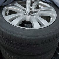 Оригинални джанти с гуми 4-броя R17 RIAL с 4 гуми PIRELLI на тях +още 3 зимни гуми FULDA 225/50 R17, снимка 4 - Гуми и джанти - 42776470