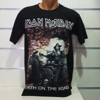 Нова детска тениска със ситопечат на музикалната група IRON MAIDEN - Death on the road, снимка 3 - Детски тениски и потници - 28260353