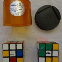 Оригинално Унгарско кубче Рубик Rubiks CUBE tm два броя употребявани, снимка 2 - Колекции - 36850358