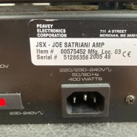 Peavey JSX Joe Satriani Signature 120w лампов китарен усилвател с фуутсуич, снимка 9 - Китари - 42342389