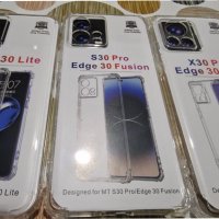 Moto Edge 30 Lite,Edge 30 Fusion,Edge 30 Ultra подсилени гърбове със защита за камерите, снимка 3 - Калъфи, кейсове - 39204669