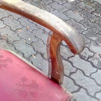 Страхотен дървен стол , снимка 9 - Антикварни и старинни предмети - 38900615