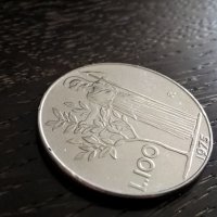 Монета - Италия - 100 лири | 1975г., снимка 1 - Нумизматика и бонистика - 29632833
