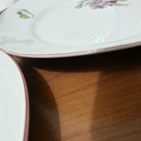 Стар български порцелан чинии за основно , снимка 6 - Антикварни и старинни предмети - 39665455