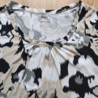 ДАМСКА блузка с къс ръкав, размер М, снимка 3 - Тениски - 42764792