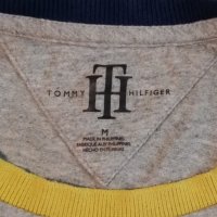 Tommy Hilfiger оригинална тениска M памучна сива фланелка, снимка 3 - Тениски - 29733785