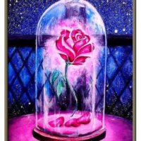 5D гоблен вечна роза голяма диамантен гоблен картина мозайка за направа по схема с камъчета, снимка 1 - Гоблени - 32020430