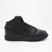 NIKE 554725 Air Jordan 1 Mid GS Оригинални Кожени Маратонки Кожа 36 23cm, снимка 2 - Маратонки - 44265345