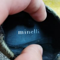 Страхотни дамски обувки с ток Minelli 38 номер , снимка 7 - Дамски обувки на ток - 37882937