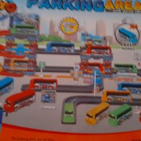 Паркинг - писта на три етажа с автобуси- TAYO , снимка 2 - Коли, камиони, мотори, писти - 38501521