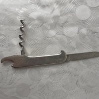Винпром Ножка, старо ножче с отварачка и тирбушон, снимка 4 - Антикварни и старинни предмети - 34343236