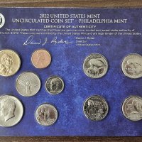 US Mint UNC Coin Set 2022 - Philadelphia Mint, снимка 1 - Нумизматика и бонистика - 40774640
