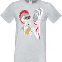Мъжка тениска Sceleton singer,Изненада,Повод,Подарък,Празник, снимка 10 - Тениски - 37652711