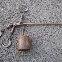 Мини османски кантар везна, снимка 1 - Антикварни и старинни предмети - 29958474