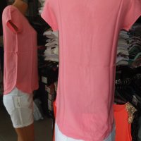 -50% Удължена розова блузка, снимка 3 - Тениски - 37270217