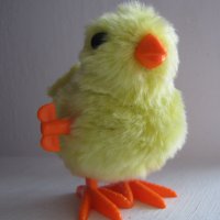 механична играчка - пиле птиче фигурка фигура животно птица, снимка 2 - Колекции - 29124501