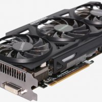 Видеокарта GPU gigabyte r9 280x gddr5 pci-e, снимка 2 - Видеокарти - 32087969