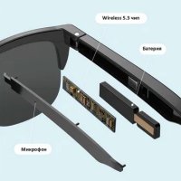 Интелигентни слънчеви очила със слушалки bluetooth 5.3, снимка 3 - Bluetooth слушалки - 42791498