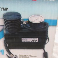 НОВ Мини компресор, помпа 12v за автомобилни гуми, вело,лодка,дюшек,батут и други,Преносим компресор, снимка 5 - Аксесоари и консумативи - 31276886