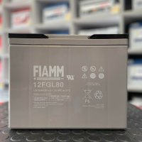 ТЯГОВ гелов акумулатор FIAMM 80Ah , снимка 2 - Части - 37139390