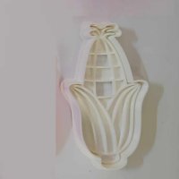 Царевица кочан пластмасов резец форма фондан тесто бисквитки, снимка 1 - Форми - 42910275